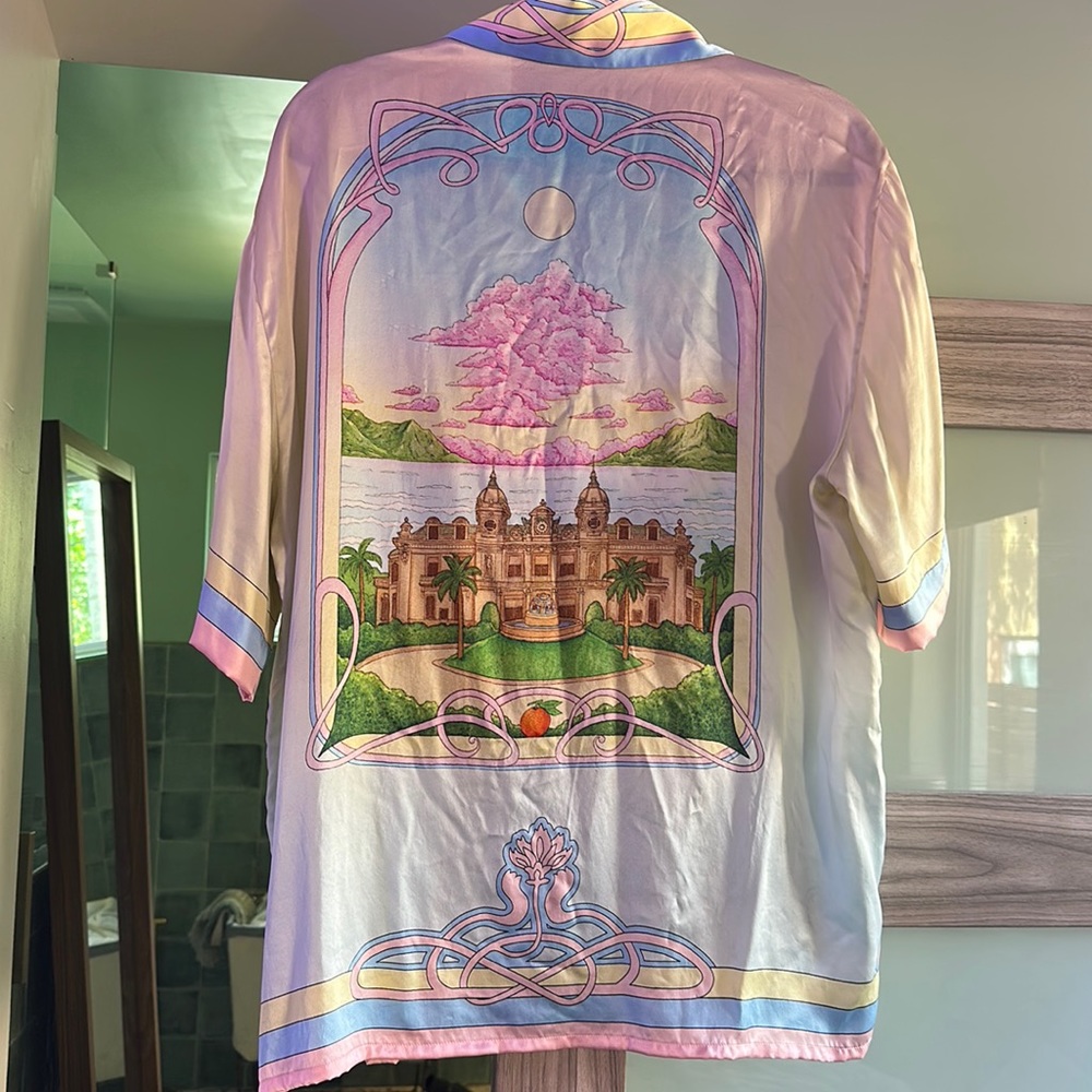Casablanca silk button down